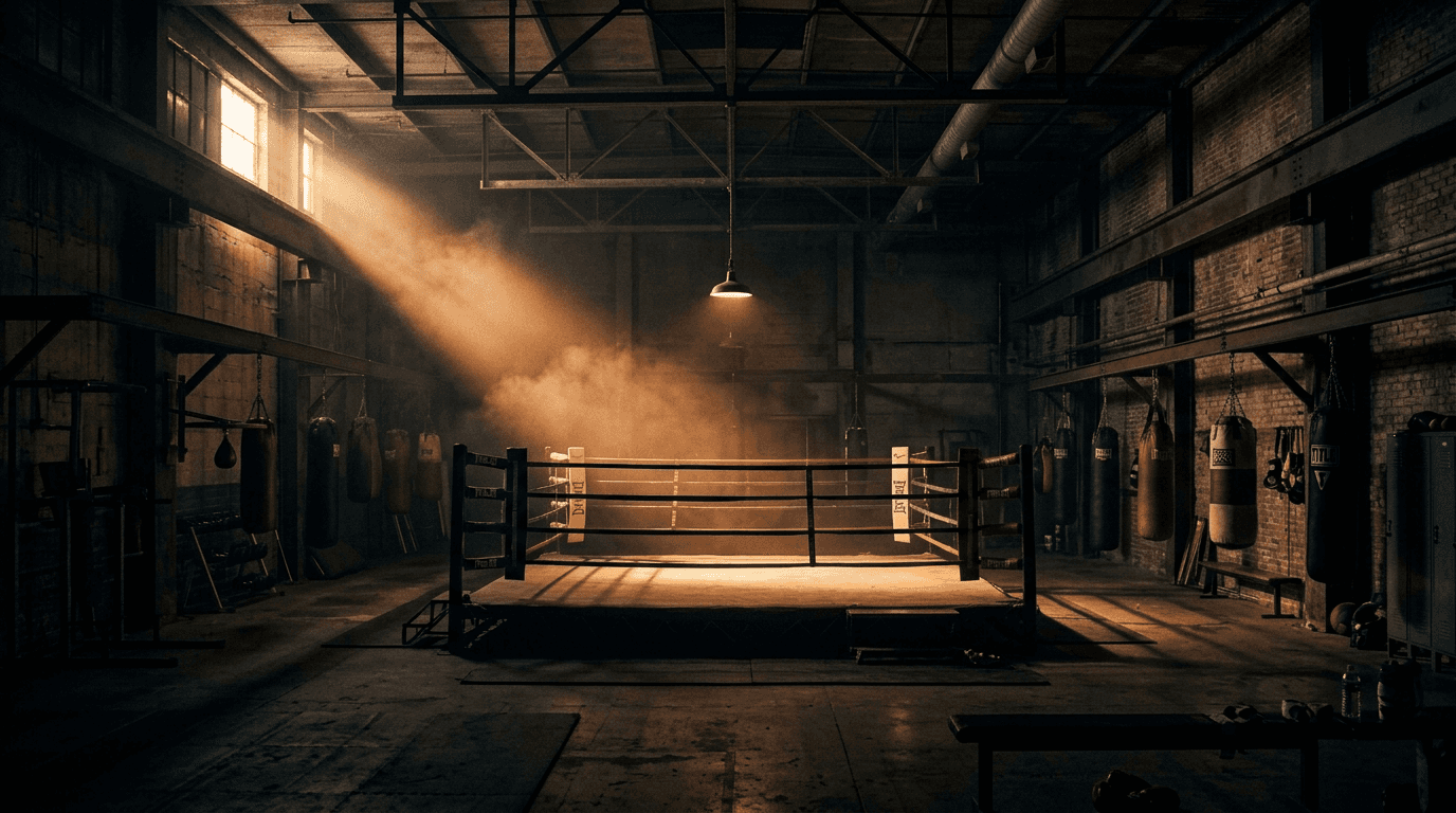 A Bomba Boxing Club edzőterme
